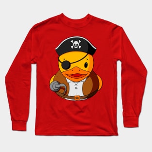 Pirate Rubber Duck Long Sleeve T-Shirt